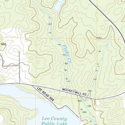 United States Geological Survey Parkers Crossroads, AL (2020, 24000-Scale) digital map