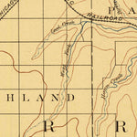 United States Geological Survey Parkerville, KS (1889, 125000-Scale) digital map