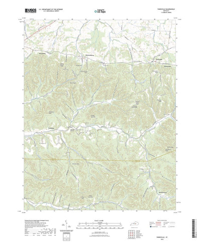 United States Geological Survey Parksville, KY (2022, 24000-Scale) digital map