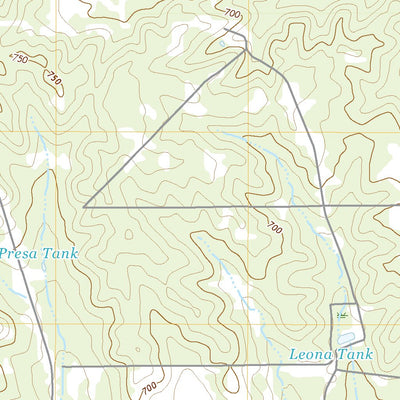 United States Geological Survey Parrilla Creek SW, TX (2022, 24000-Scale) digital map