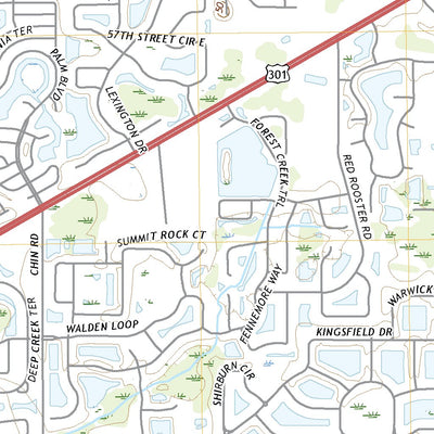 United States Geological Survey Parrish, FL (2021, 24000-Scale) digital map