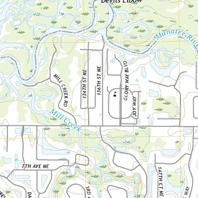 United States Geological Survey Parrish, FL (2021, 24000-Scale) digital map