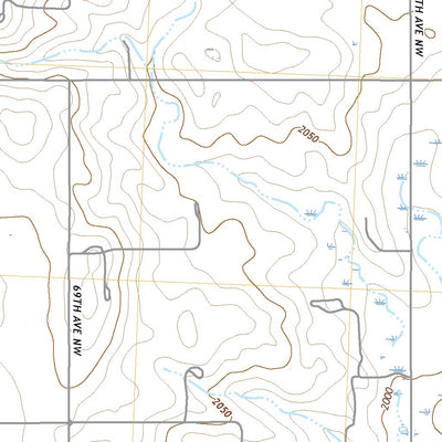 United States Geological Survey Parshall SE, ND (2020, 24000-Scale) digital map