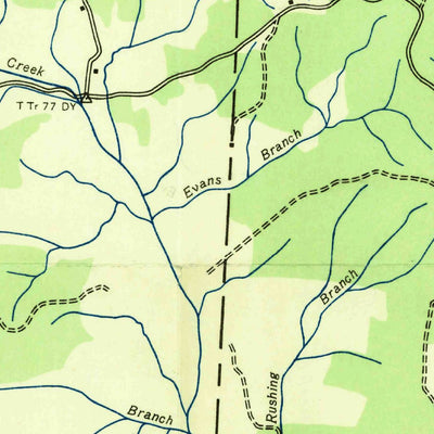 United States Geological Survey Parsons, TN (1936, 24000-Scale) digital map