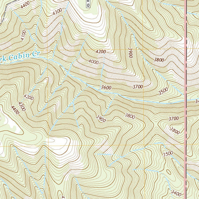 United States Geological Survey Partridge Creek, OR (2020, 24000-Scale) digital map