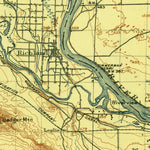 United States Geological Survey Pasco, WA (1917, 125000-Scale) digital map