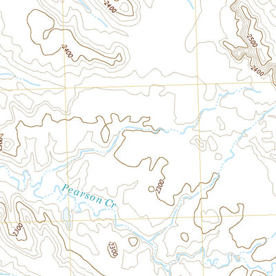 United States Geological Survey Pass Creek NW, SD (2021, 24000-Scale) digital map