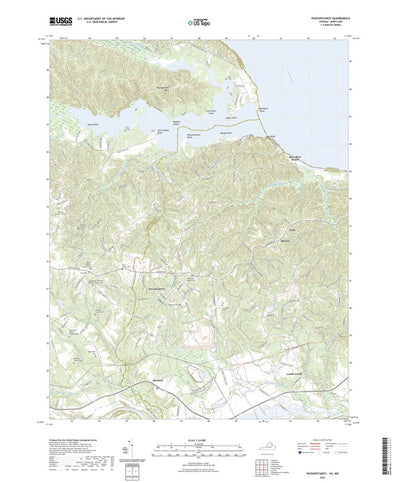 United States Geological Survey Passapatanzy, VA (2022, 24000-Scale) digital map
