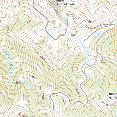 United States Geological Survey Pastoria Creek, CA (2021, 24000-Scale) digital map