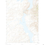 United States Geological Survey Pathfinder Reservoir SW, WY (2021, 24000-Scale) digital map