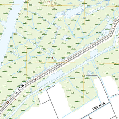 United States Geological Survey Patterson, LA (2020, 24000-Scale) digital map