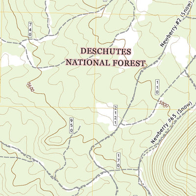 United States Geological Survey Paulina Peak, OR (2020, 24000-Scale) digital map