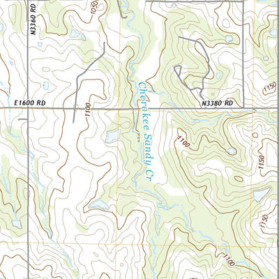 United States Geological Survey Pauls Valley NE, OK (2022, 24000-Scale) digital map