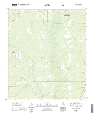 United States Geological Survey Pawnee, LA (2020, 24000-Scale) digital map