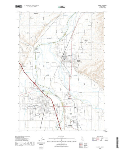 United States Geological Survey Payette, ID (2020, 24000-Scale) digital map