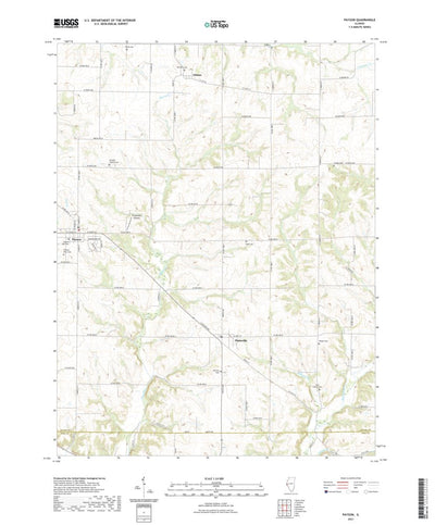 United States Geological Survey Payson, IL (2021, 24000-Scale) digital map