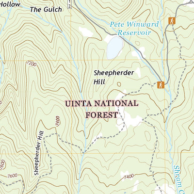 United States Geological Survey Payson Lakes, UT (2020, 24000-Scale) digital map