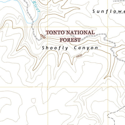 United States Geological Survey Payson North, AZ (2021, 24000-Scale) digital map