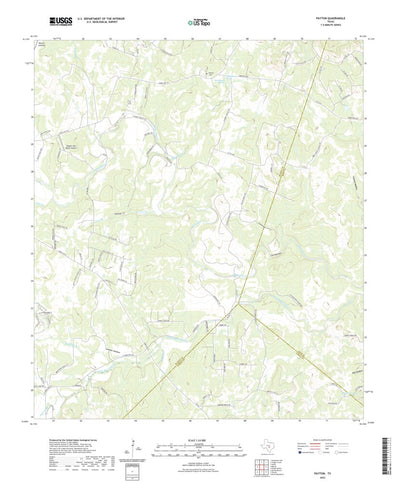 United States Geological Survey Payton, TX (2022, 24000-Scale) digital map