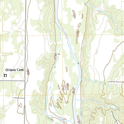 United States Geological Survey Peacock, TX (2022, 24000-Scale) digital map