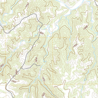 United States Geological Survey Peacock, TX (2022, 24000-Scale) digital map