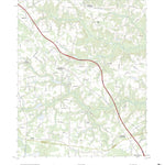 United States Geological Survey Peacocks Crossroads, NC (2022, 24000-Scale) digital map