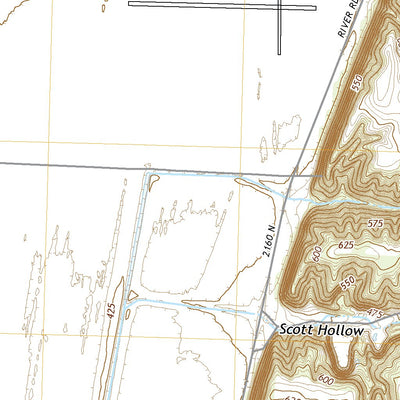 United States Geological Survey Pearl East, IL (2021, 24000-Scale) digital map