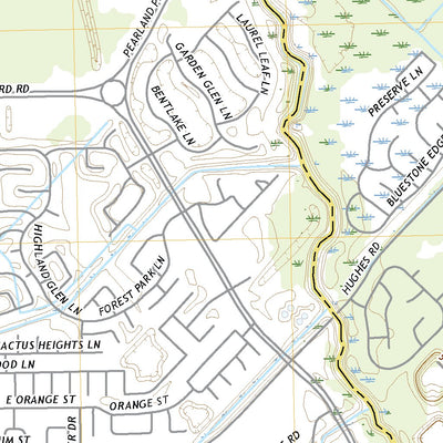 United States Geological Survey Pearland, TX (2022, 24000-Scale) digital map