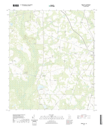 United States Geological Survey Pebble Hill, GA (2020, 24000-Scale) digital map