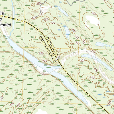 United States Geological Survey Pecan Point, AR (2020, 24000-Scale) digital map