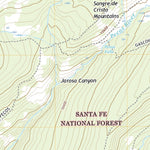 United States Geological Survey Pecos Falls, NM (2020, 24000-Scale) digital map