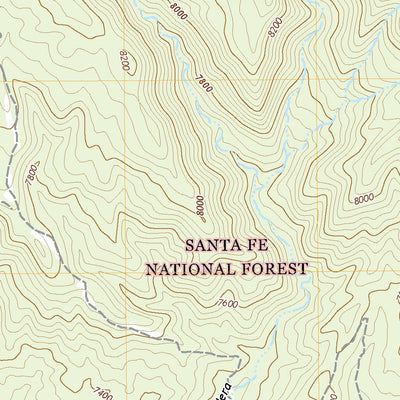 United States Geological Survey Pecos, NM (2020, 24000-Scale) digital map