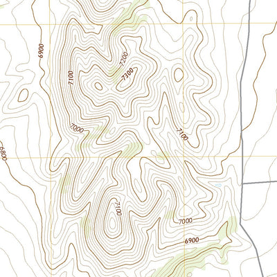 United States Geological Survey Pedernal Mountain, NM (2020, 24000-Scale) digital map