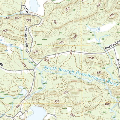 United States Geological Survey Pembine, WI (2022, 24000-Scale) digital map