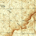 United States Geological Survey Pendejo Wash, NM (1943, 62500-Scale) digital map