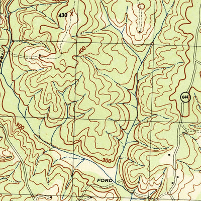 United States Geological Survey Pendleton, VA (1943, 31680-Scale) digital map