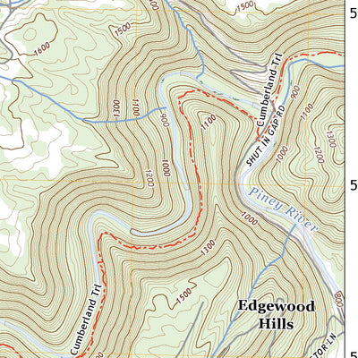 United States Geological Survey Pennine, TN (2022, 24000-Scale) digital map
