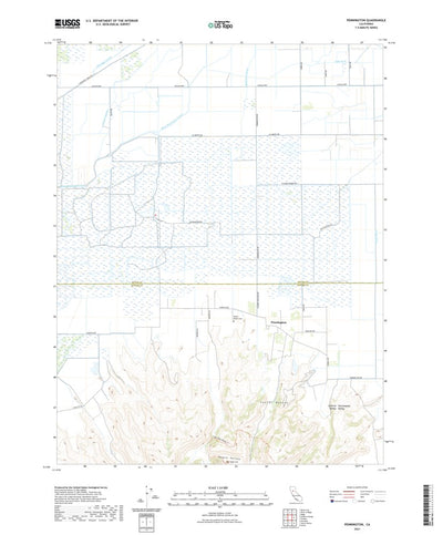 United States Geological Survey Pennington, CA (2021, 24000-Scale) digital map
