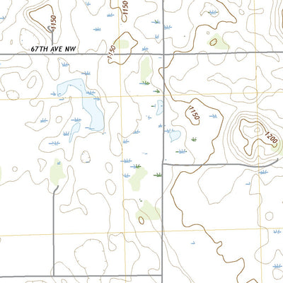 United States Geological Survey Pennock, MN (2022, 24000-Scale) digital map