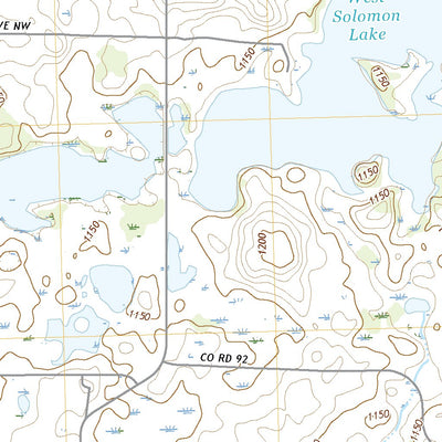 United States Geological Survey Pennock, MN (2022, 24000-Scale) digital map