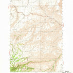 United States Geological Survey Peola, WA (1943, 62500-Scale) digital map