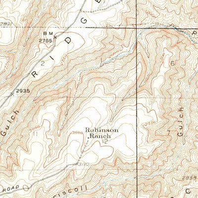 United States Geological Survey Peola, WA (1943, 62500-Scale) digital map