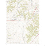 United States Geological Survey Peosta, IA (2022, 24000-Scale) digital map
