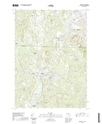 United States Geological Survey Pepperell, MA (2021, 24000-Scale) digital map