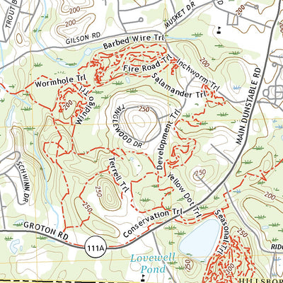 United States Geological Survey Pepperell, MA (2021, 24000-Scale) digital map