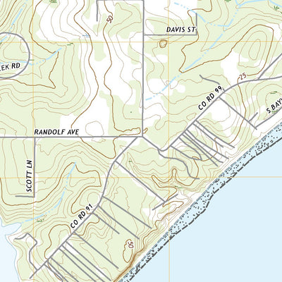 United States Geological Survey Perdido Bay, FL (2021, 24000-Scale) digital map