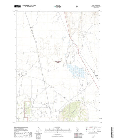 United States Geological Survey Perez, CA (2021, 24000-Scale) digital map