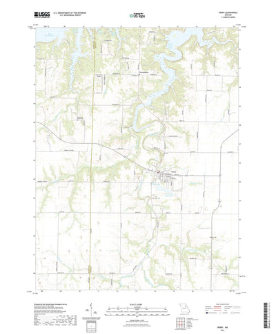 United States Geological Survey Perry, MO (2021, 24000-Scale) digital map