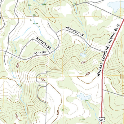 United States Geological Survey Perry West, GA (2020, 24000-Scale) digital map