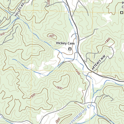 United States Geological Survey Persimmon Creek, NC (2022, 24000-Scale) digital map